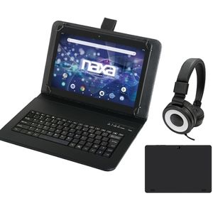 Naxa 10 inch tablet with keyboard and headset